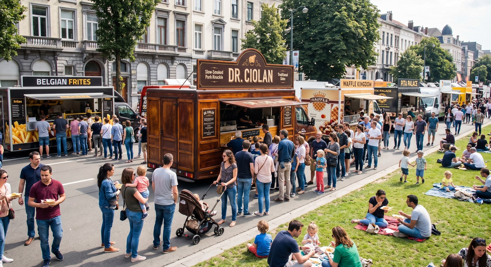 Romanian Street Food Festival, Koekelberg